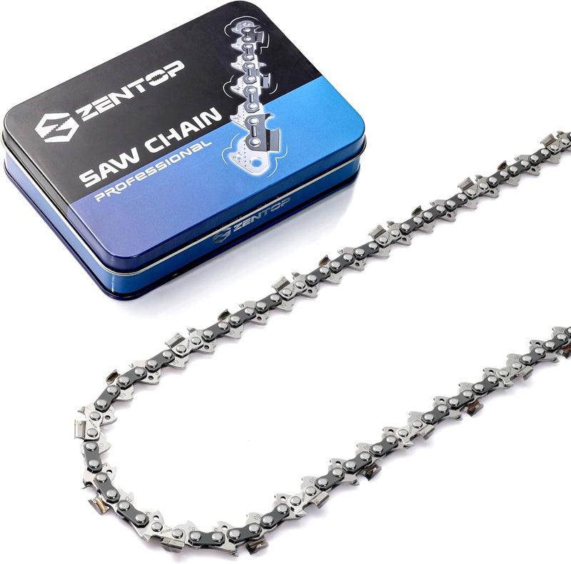 Zentop Carbide Chainsaw Chain 18 Inch, 063" Gauge, 325" Pitch, 68 Drive Links, Fits Stihl 025, 025C, MS 250, MS 250 C, MS 250 C-BE, MS 251, MS 251 C, MS 251 C-BE, OEM Stihl 26RS68 and More, 1 Pack - Image 1